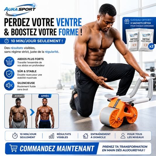 Roulette abdominale multifonctions| Modèle Premium