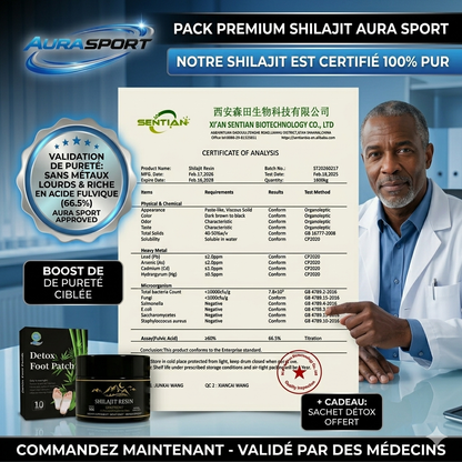 Résine de shilajit pure