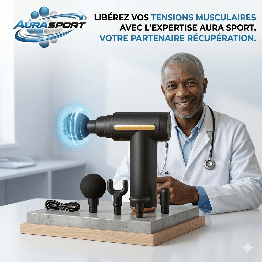 Pistolet de massage multifonction | - AURA SPORT