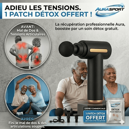 Pistolet de massage multifonction | - AURA SPORT