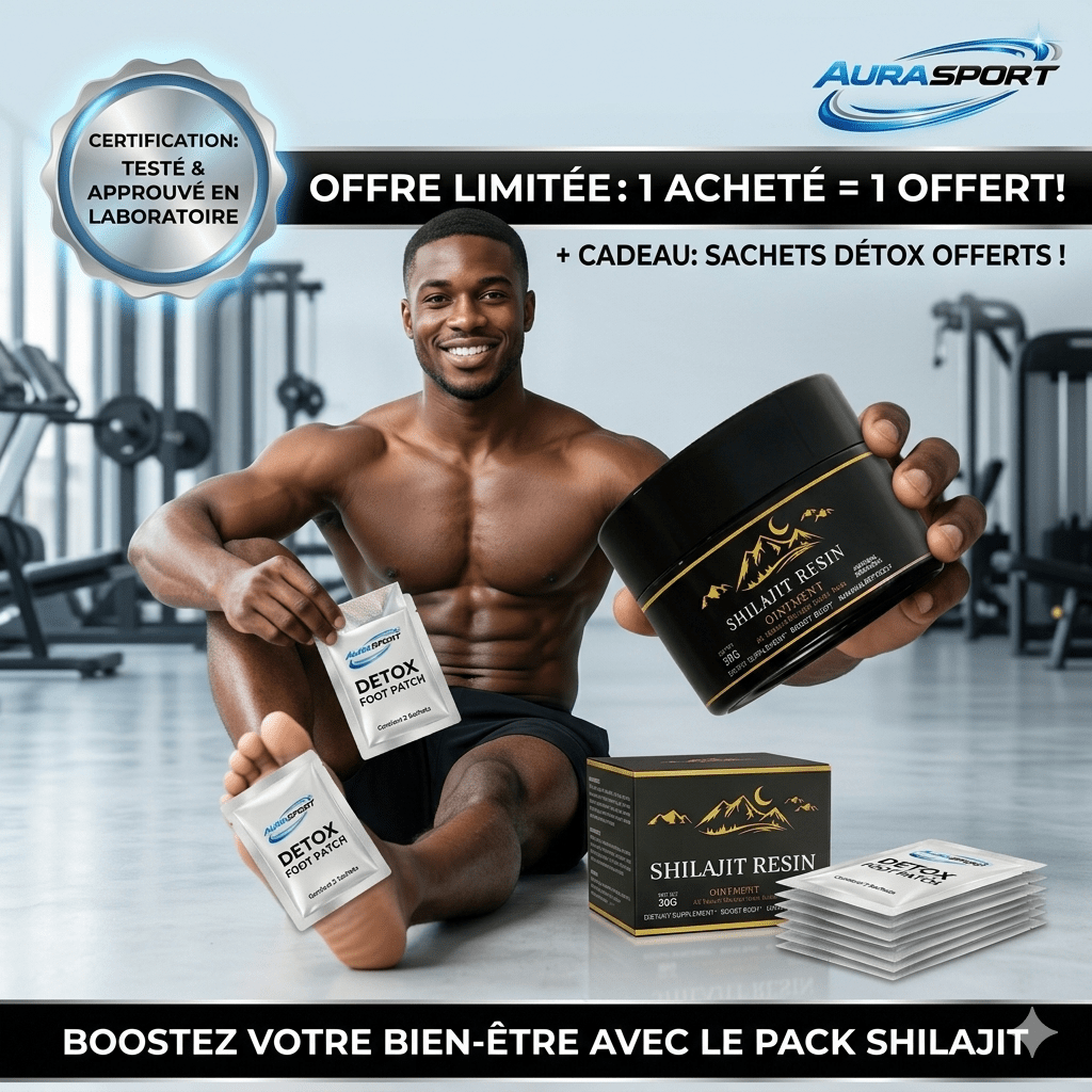 Résine de shilajit pure| - AURA SPORT