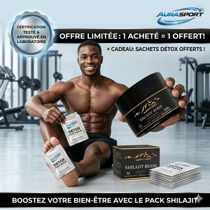 Résine de shilajit pure| - AURA SPORT