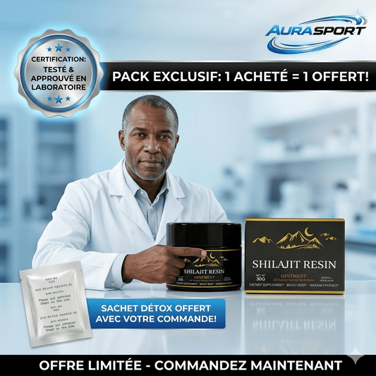 Résine de shilajit pure| - AURA SPORT