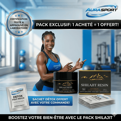 Résine de shilajit pure| - AURA SPORT